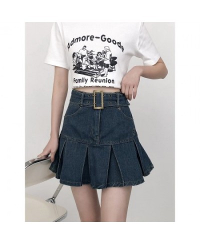 Skirts For Women Fashion Summer Denim Short Skirt Women High Waist Short Skirt Office Lady Casual Slim Jean Skirt Female $49....