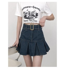 Skirts For Women Fashion Summer Denim Short Skirt Women High Waist Short Skirt Office Lady Casual Slim Jean Skirt Female $49....