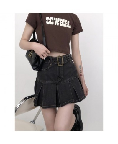 Skirts For Women Fashion Summer Denim Short Skirt Women High Waist Short Skirt Office Lady Casual Slim Jean Skirt Female $49....