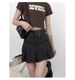 Skirts For Women Fashion Summer Denim Short Skirt Women High Waist Short Skirt Office Lady Casual Slim Jean Skirt Female $49....