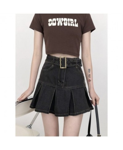 Skirts For Women Fashion Summer Denim Short Skirt Women High Waist Short Skirt Office Lady Casual Slim Jean Skirt Female $49....