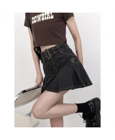 Skirts For Women Fashion Summer Denim Short Skirt Women High Waist Short Skirt Office Lady Casual Slim Jean Skirt Female $49....