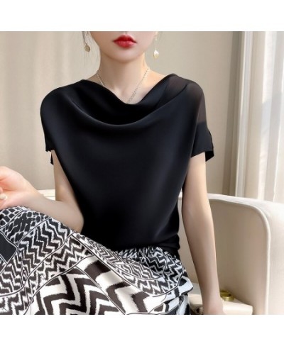 Spring And Summer New Printed Acetic Acid Skirt Women's Long Loose Thin A-Word Big Swing Skirt $38.20 - Skirts