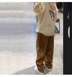 Wide Leg Jeans Women Streetwear Vintage Students Baggy Leisure Spring Bottom Full Length Mujer Daily All-match BF Popular Fem...