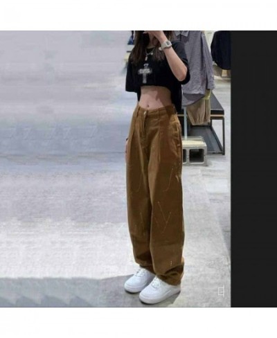 Wide Leg Jeans Women Streetwear Vintage Students Baggy Leisure Spring Bottom Full Length Mujer Daily All-match BF Popular Fem...