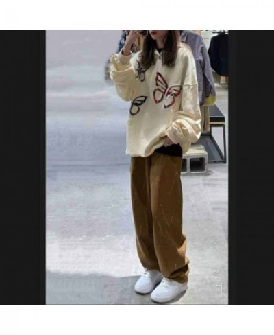 Wide Leg Jeans Women Streetwear Vintage Students Baggy Leisure Spring Bottom Full Length Mujer Daily All-match BF Popular Fem...