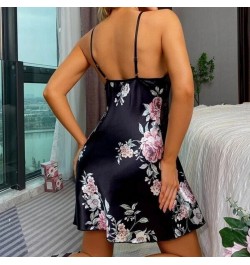 Sexy Nighties Lace Nightgown Women Sleepwear Deep V Neck Sleeveless Backless Lingerie Dress Female Nightwear Exotic $21.26 - ...