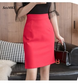 Oversized Summer Skirts Womens 2023 Fashion Red High Waist Pencil Skirt Women Clothes Korean Sexy Office Bodycon Black Skirt ...