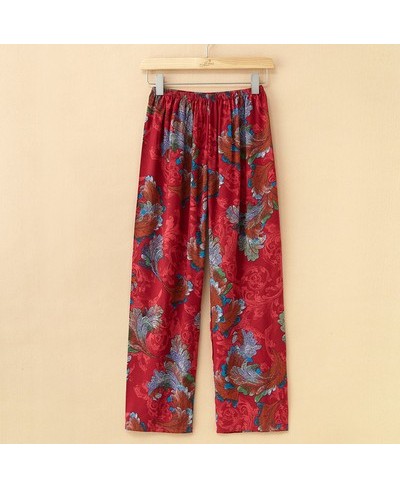 Cotton Linen Home Service Trousers Female Spring Summer Thin Cotton Outside Wear Sweat Pants Women $31.47 - Pants & Capris