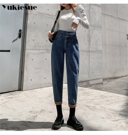 Winter Fashion New High Street Thick Warm Fleece Trousers Korean stytle Jeans Women Harajuku Loose Casual simple Denim Pants ...