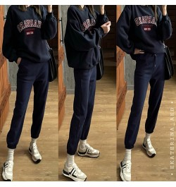 Grey sweatpants women's spring 2023 new loose drawstring leggings casual pants harem solid color thin sweatpants $38.83 - Bot...