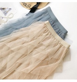 2023 Ins New Summer Skirts Women Long Mesh Skirts Fashion Long Skirt $37.44 - Skirts