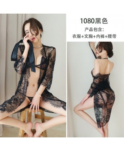 NEW lace full slips hot women intimates long lace underwear fashion lace slip $22.91 - Underwear