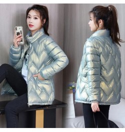 Winter Glossy Cotton Coat Women Warm Thick Cotton Padded Jacket 2022 New Winter Coat Women's Parkas Korean Loose Female Outwe...