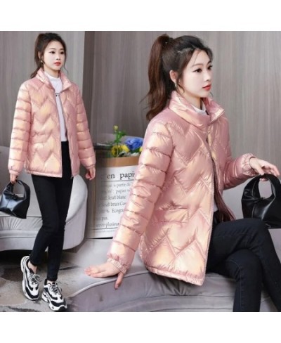 Winter Glossy Cotton Coat Women Warm Thick Cotton Padded Jacket 2022 New Winter Coat Women's Parkas Korean Loose Female Outwe...