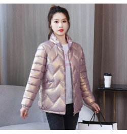 Winter Glossy Cotton Coat Women Warm Thick Cotton Padded Jacket 2022 New Winter Coat Women's Parkas Korean Loose Female Outwe...