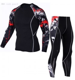 Tracksuit Women Jogging skin care kits Fitness leggings MMA Rashard kit Compression Sportswear Women's suit Winter Thermal $4...