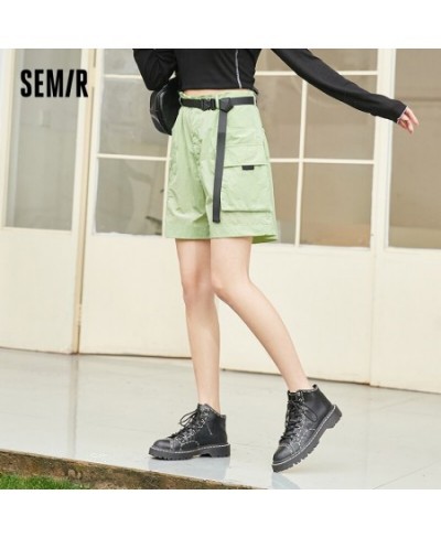 Casual Pants Women Textured Overalls Handsome 2023 Summer New Style Crotch Slim Shorts Simple Fashion $34.82 - Bottoms