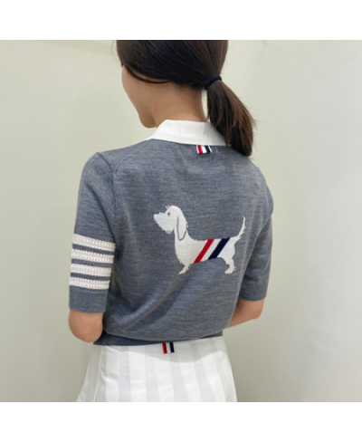 Y2k Clothes Tops Graphic Knit T Shirts Women Cothing 2022 Summer Clothes For Womens Kawaii Harajuku Korea Fashion Short Sleev...