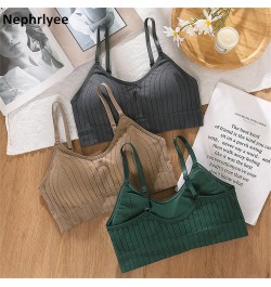 2022 Women Sexy Crop Tops Tube Top Female Streetwear Sleeveless Camis Seamless Sports Lingerie Tee Bra Crop Top Bandeau Top $...