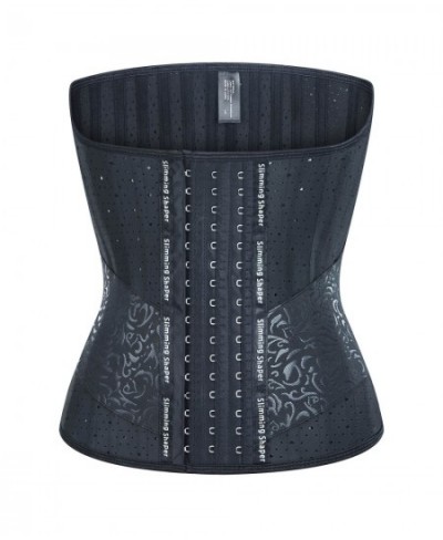 25 Steel Bone Long Torso Latex Waist Trainer Corset Body Shapewear Women faja Girdles High Waisted Cincher Slimming Belly $55...