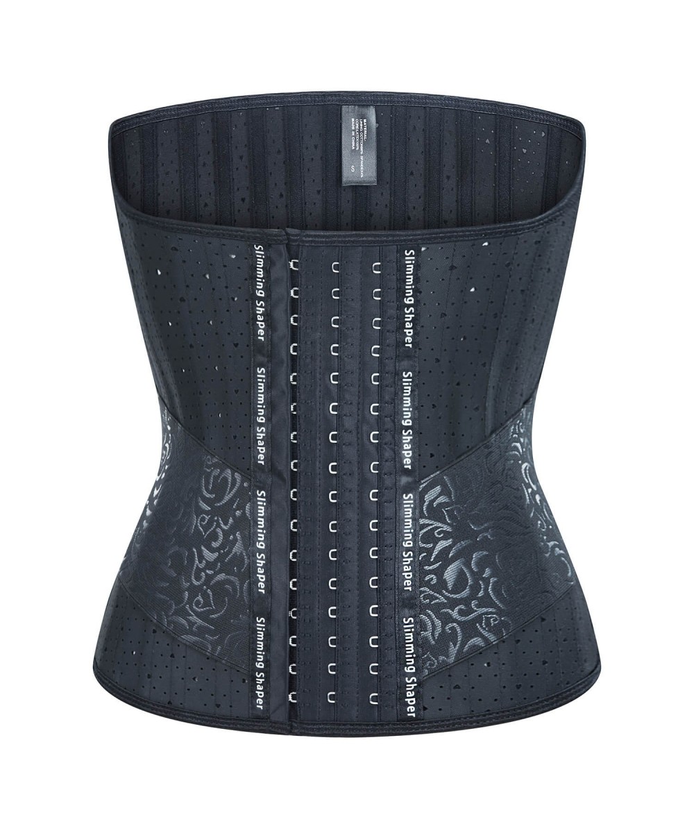 25 Steel Bone Long Torso Latex Waist Trainer Corset Body Shapewear Women faja Girdles High Waisted Cincher Slimming Belly $55...