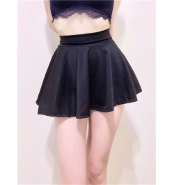 Women's skirt faldas jupe mini skirts ropa Sexy clothes solid color pleated skirt opaque dance yoga swing folds ultrashort 30...