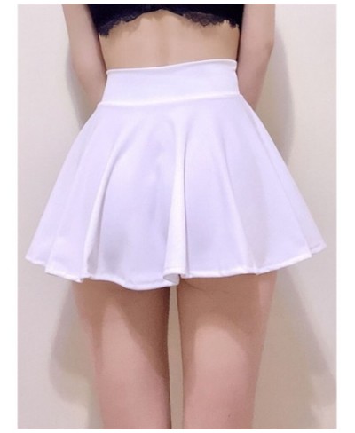 Women's skirt faldas jupe mini skirts ropa Sexy clothes solid color pleated skirt opaque dance yoga swing folds ultrashort 30...