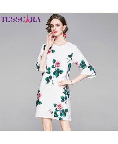 Women Summer Elegant Floral Dress Festa High Quality Cocktail Party Robe Femme Vintage Designer White Casual Vestidos $42.09 ...