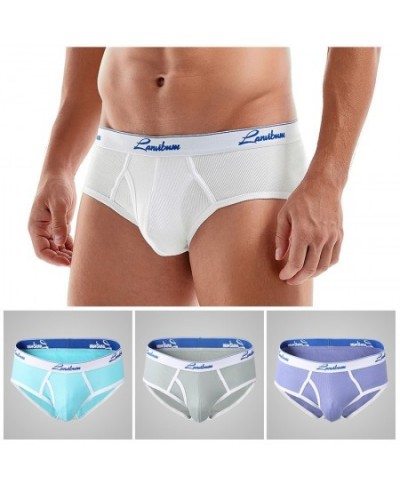 Mens Underwear Cotton Briefs Canzoncillos Hombre Sexy Lingerie High Quality Slip Homme Underpants Solid Panties Shorts $38.61...