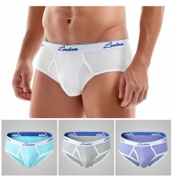 Mens Underwear Cotton Briefs Canzoncillos Hombre Sexy Lingerie High Quality Slip Homme Underpants Solid Panties Shorts $38.61...