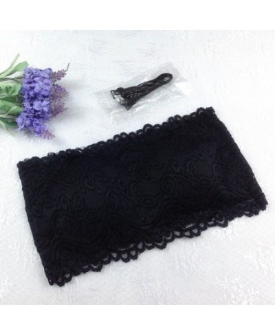 Fashion Girls Lace Chest Wrap Stretch Bandeau Strapless Bra Padded Tube Tops Lingerie Sutia Soutien Gorge Sosten $10.77 - Und...