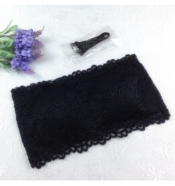 Fashion Girls Lace Chest Wrap Stretch Bandeau Strapless Bra Padded Tube Tops Lingerie Sutia Soutien Gorge Sosten $10.77 - Und...