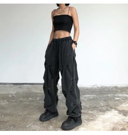 Women Streetwear Pants Black Hip Hop 2022 Cargo Harajuku Baggy Sweatpants Joggers $29.07 - Bottoms