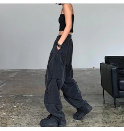 Women Streetwear Pants Black Hip Hop 2022 Cargo Harajuku Baggy Sweatpants Joggers $29.07 - Bottoms