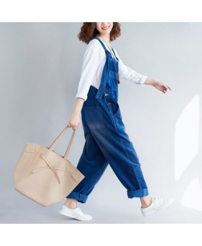 New basic vintage corduroy women jumpsuit casual plus size loose harem pants classic overalls fashion adjustable sling romper...