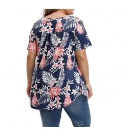 Big size Summer Woman T-shirt Bohemia Slim Short sleeve printed tshirts female Fat MM plus size women clothing large size top...