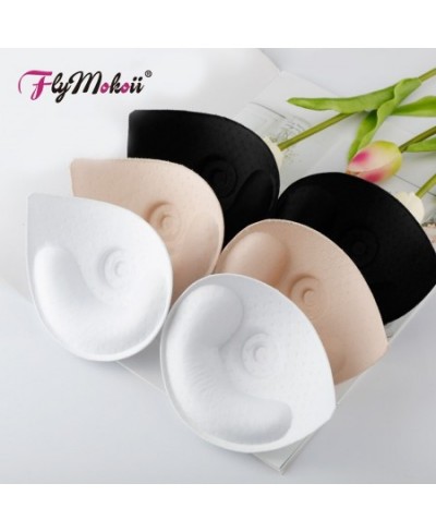 1 Pair/Lot Women Intimates Accessories Triangle Sponge Swimsuit Breast Push Up Padding Chest Enhancers Bra Foam Insert $11.89...