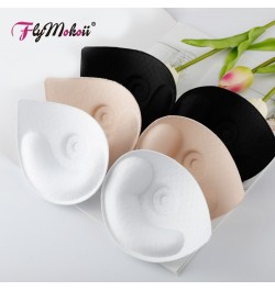 1 Pair/Lot Women Intimates Accessories Triangle Sponge Swimsuit Breast Push Up Padding Chest Enhancers Bra Foam Insert $11.89...