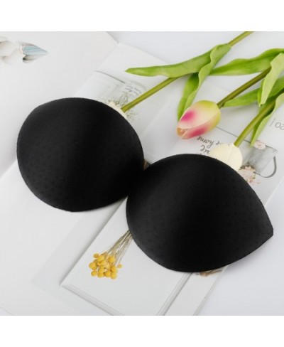 1 Pair/Lot Women Intimates Accessories Triangle Sponge Swimsuit Breast Push Up Padding Chest Enhancers Bra Foam Insert $11.89...