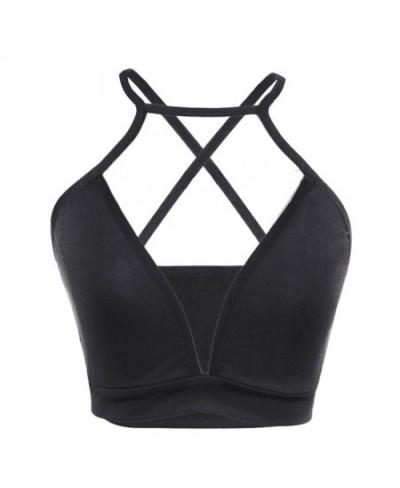 Black Mesh Transparent Crop Apron Tops Lingerie Women Sexy Sheer Deep V Neck Cami Blouse Sleeveless Sport Tank Bra Tops $15.4...