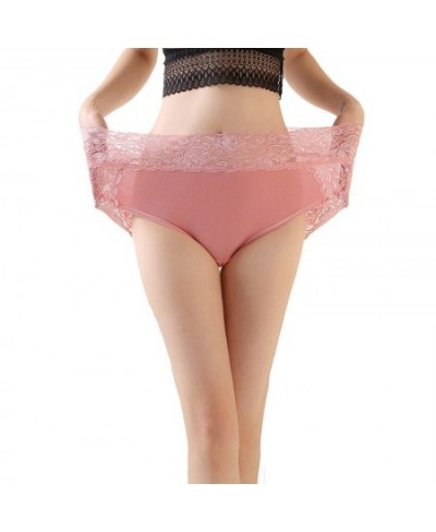 High Quality Sexy Lingeries Briefs Women Underwear plus size 7XL Big Size Lace High Waist Women's Panties $14.02 - Underwear