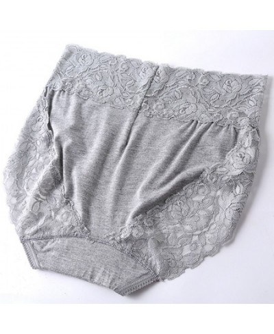 High Quality Sexy Lingeries Briefs Women Underwear plus size 7XL Big Size Lace High Waist Women's Panties $14.02 - Underwear