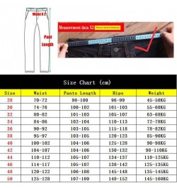 Fashion 10XL Oversize Jeans Men Fat Loose Trousers Casual Cargo Pants Jeans Men Black Baggy Jeans Comfortable Work Daily Jean...