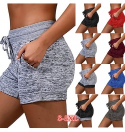 shorts women harajuku yoga movement carry buttock fitness pants tall waist stretch yoga pants shorts feminino ZCKZ09 $23.06 -...