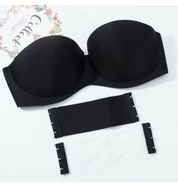 Women Sexy Strapless Bra Invisible Push Up Bras Wire Free Underwear Seamless Lingerie Soft Female Bralette Wedding Brassiere ...