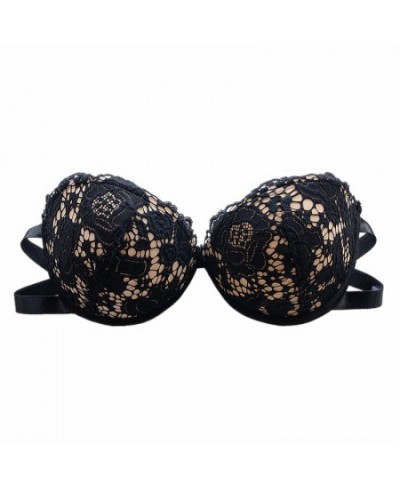 Women's Cotton Underwear Sexy Lace Brassiere Fashion Strapless Push Up Bra Plus Size Invisible Bra Female Sexy Lingerie $24.0...