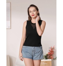 Knitted Women Tank Underwear Sexy Padded V Neck Backless Crop Camisole Female Sleeveless Solid Intimate Lingerie Tops $33.69 ...