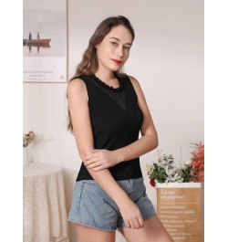 Knitted Women Tank Underwear Sexy Padded V Neck Backless Crop Camisole Female Sleeveless Solid Intimate Lingerie Tops $33.69 ...