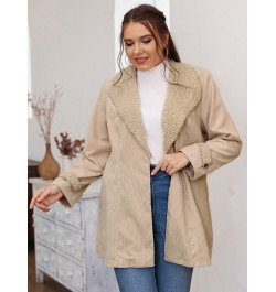 Plus Size Women Clothing 2022 New Autumn Winter Fashion Belted Solid Slim Outwear Casual Simple Loose Oversize Long Coat $61....